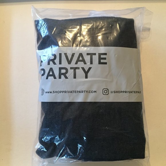 2 / $25 - Meet Me At The Barre Denim Gym Bag - Picture 3 of 3